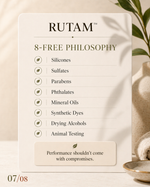 RUTAM Nº8 Intensive Hair Serum 50ml — patent-pending Repair & Vitality serum, U.S. bioscience