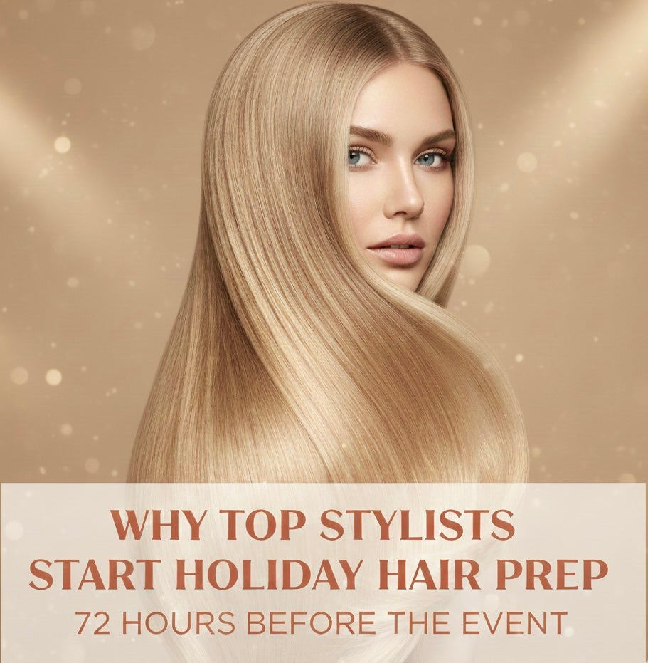 Why Top Stylists Start Holiday Hair Prep 72 Hours Before the Event (The Scalp Priming Method)