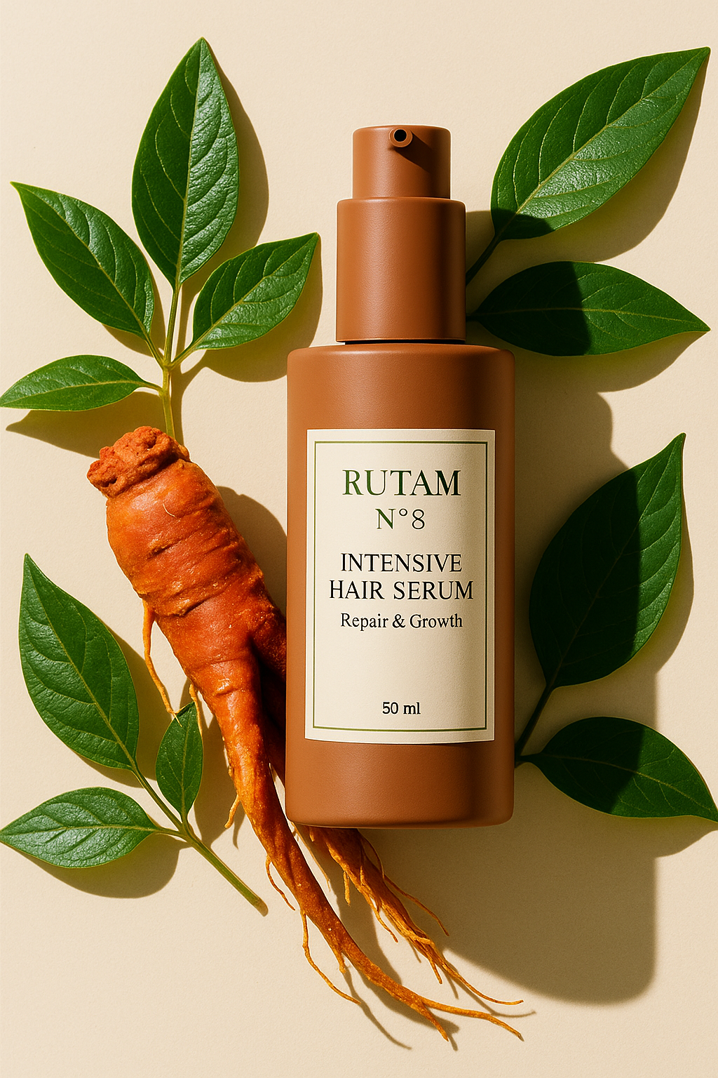 RUTAM™ Nº8 인텐시브 헤어 세럼 리페어 &amp; 성장