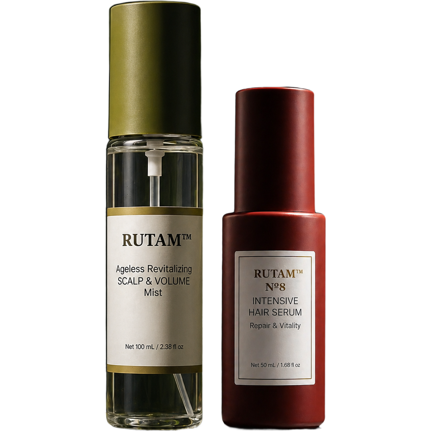 RUTAM™ Scalp Ritual Duo — Ageless Revitalizing Mist & Nº8 Intensive Serum